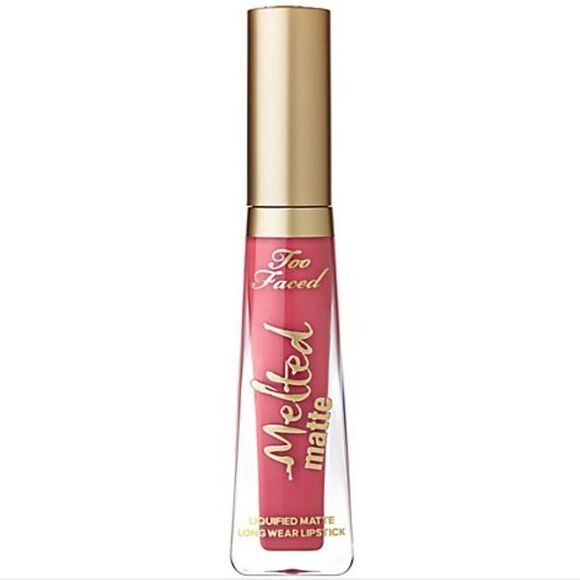 Too Faced Liquid Matte Lipstick -Stay the Night- No Sting Plump! - Picture 3 of 15
